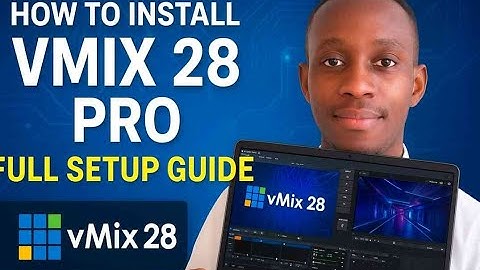 install and use vmix 28 pro for free
