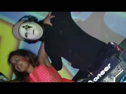 DJ Arlando Agam with Gothic Mask