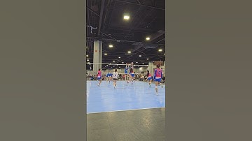 🧠 Smart Tip Play! Middle Blocker Outsmarts The Defense 🔥 #like #share #foryou #comment #lindo #4k