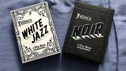 Fulton's Noir & White Jazz Deck Reviews