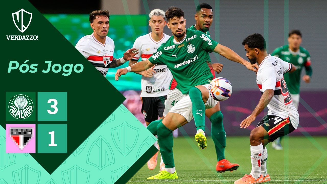 Pós-jogo Palmeiras x São Paulo