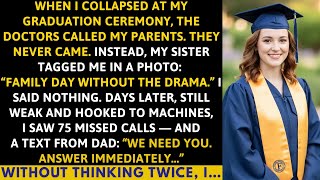 I Collapsed At Graduation, My Parents Never Came—Then Begged For Help. I Finally Said “No'. And...
