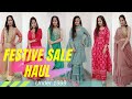 Myntra Festive Sale Haul ll Diwali Dress Idea ll Anarkali kurti, Sharara, Saree & kurta set (New) **