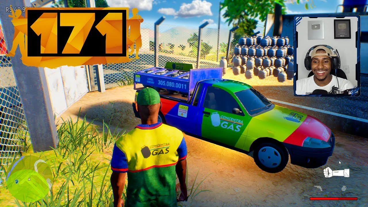 171 O Jogo Brasileiro que Promete !!! Estilo GTA V =D 