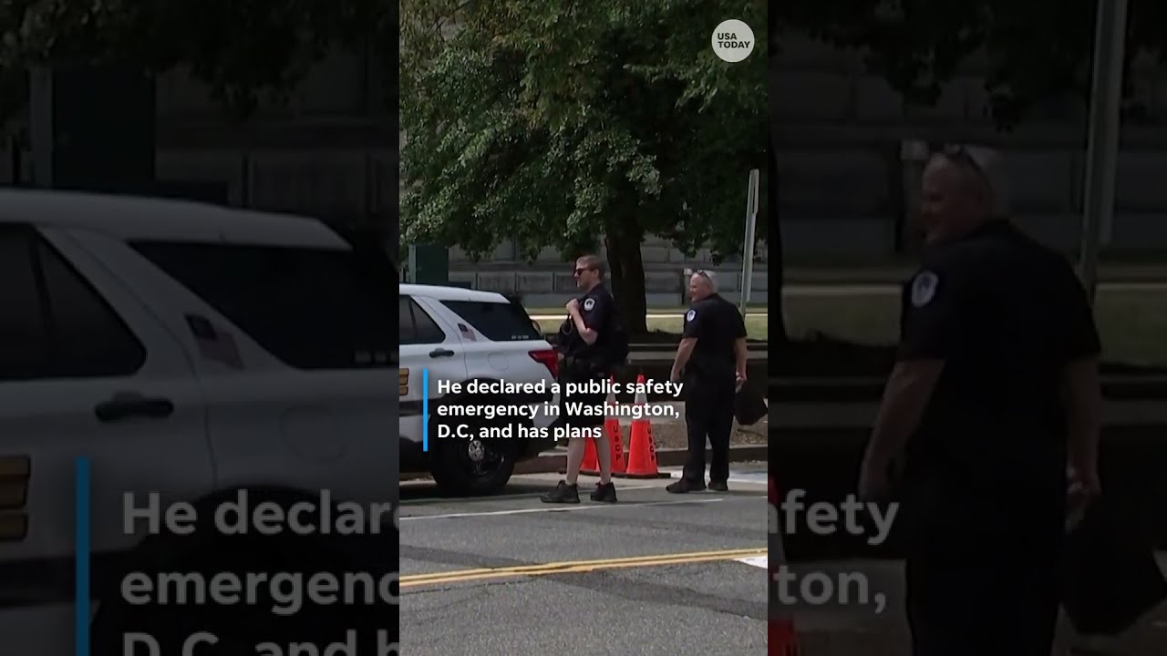 DC Mayor Responds After Trump S Order To Take Over Police Shorts