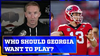 Who should Georgia want to face in the CFP: USC or Ohio State? | The Joel Klatt Show