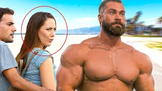 When the BIGGEST BODYBUILDER GOES OUT in Public 👀 This is how they react