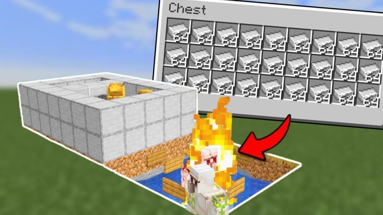 HOW TO MAKE A IRON FARM |@goldenmusicop