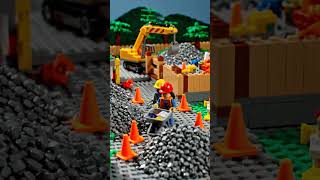 LEGO Vehicle Models Excavator, Bulldozer, Dump Truck &amp; Crane 🚧 Cars For Kids  #LEGO #ConstructionVe