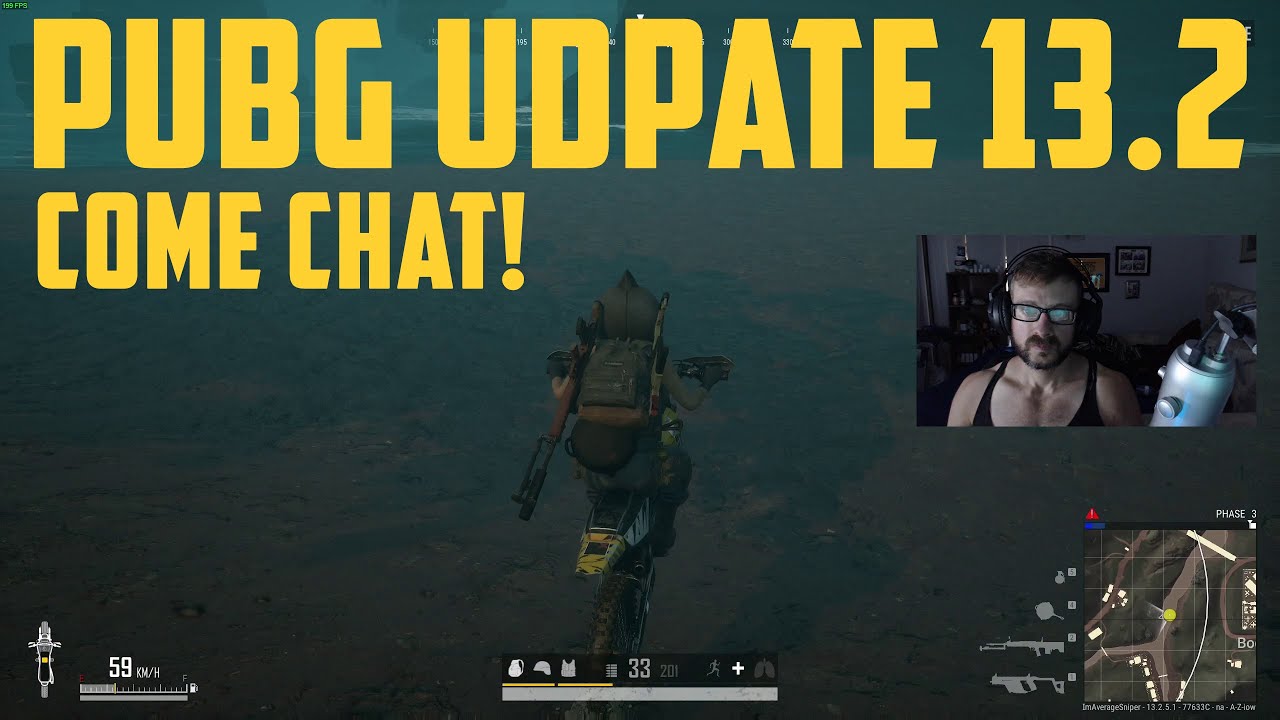 PUBG Update 13.2 and Cold Showers? Come Chat!
