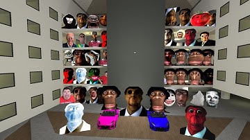 POV HI MY NAME IS AUUGHH CRAZY OBUNGA YOSHIE SELENE DELGADO AND ALL NEXTBOTS #gmod #nextbots