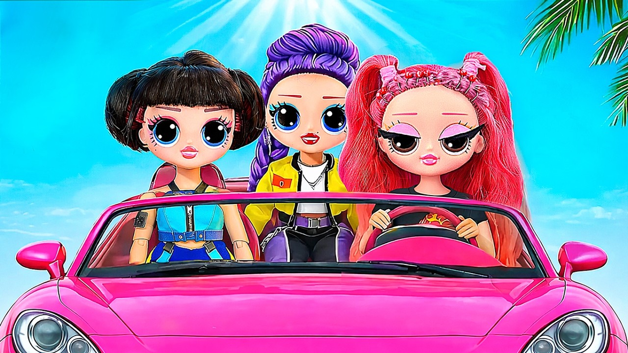 K-Pop Demon Hunters Vacation Glow Up! Rumi, Zoey & Mira 12 DIYs