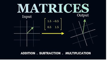 Intro to Matrices | Adding and Subtracting Matrices | How to Multiply Matrices - Quick & Easy