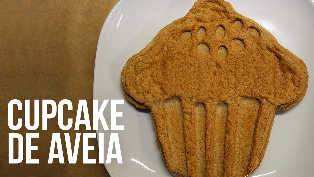 CUPCAKE DE AVEIA PROTEICO - RECEITA FIT