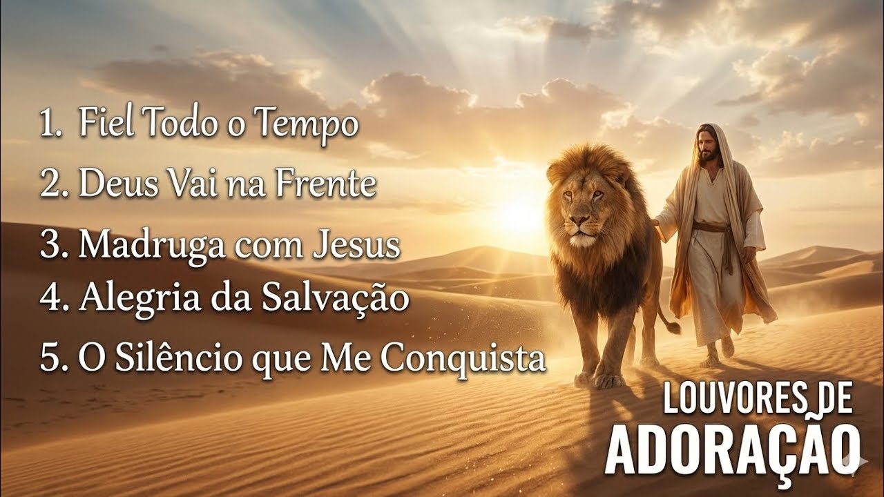  5 MÚSICAS CRISTÃS PARA FORTALECER SUA FÉ 🙏 