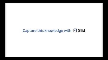 Capture your knowledge from online lectures | Slid