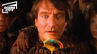 Peter's Imagination Takes Flight in a Food Fight | Hook (Robin Williams, Julia Roberts, Dante Basco)