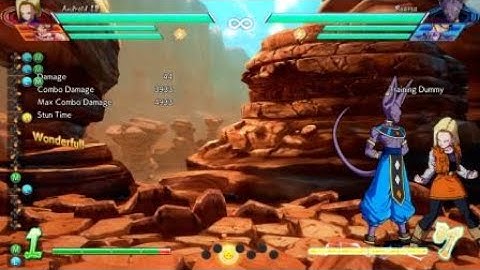 Dragon Ball Fighterz - Android 18 Beam Assist Combo