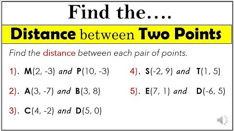 [Tagalog] Distance between two points #distanceformula #math10 #findthedistance