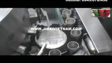 Dây chuyền đóng Lon nước giải khát 12000lon/giờ