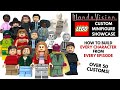 LEGO WANDAVISION Custom Minifigure Showcase - How to Build EVERY Character from EVERY Episode!