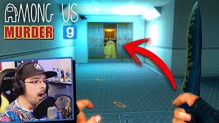 AMONG US 3D FIRST PERSON | EL IMPOSTOR CON MÁS DE 8000 DE IQ | En Murder de Garrys Mod