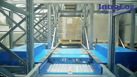 Pallet Shuttles Mother Baby For High-Density Storage Of Paper Boxes