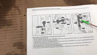 Kioti 3rd third function valve kit ck3510