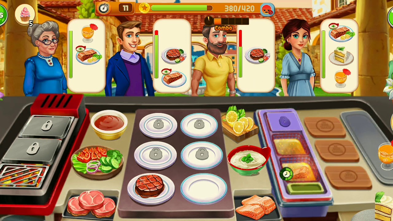 يوم الطبخ أعلى 🐇 مطعم العاب طبخ جميل. Cooking Dah Restaurant Game