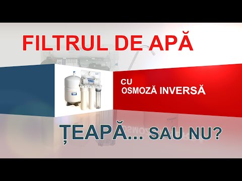 Filtrul de apa cu osmoza inversa  - Teapa sau nu