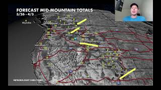 Mountain Weather Update 3/26, Meteorologist Chris Tomer