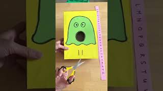 Feed the Letter Monster - A fun letter matching toy for preschoolers