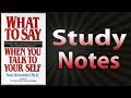 What To Say When You Talk To Yourself by Shad Helmstetter