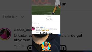 Wanda Nara’dan İcardi’ye “Tüm Kalelere Gol Atıyorsun” 😂 #galatasaray