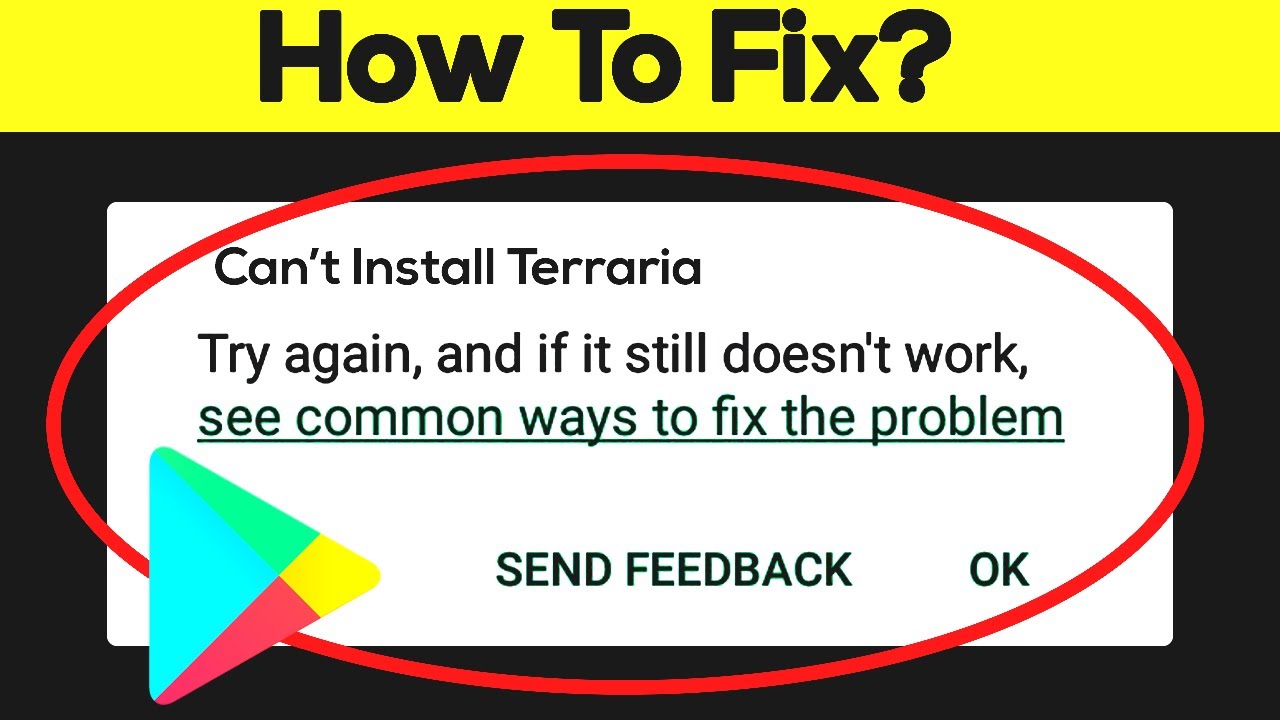 Im getting that message when I open terraria mobile 1.4.0.5.2.1. It is not  apk and the internet is open. Please help me I cant live without terraria  (retry button does nothing ). 