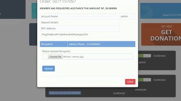 Get Help - Bitcoin MMM Help Script