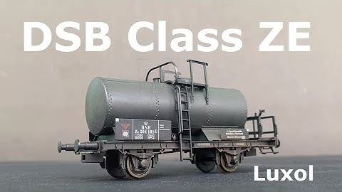 DSB Class ZE "Luxol" from Tillig - Unboxing and Weathering