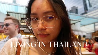 LIVING IN THAILAND | windy day at jodd fair rama9 in bangkok, come hangout with me and my friends