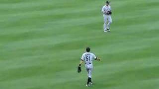 Ichiro, warming up