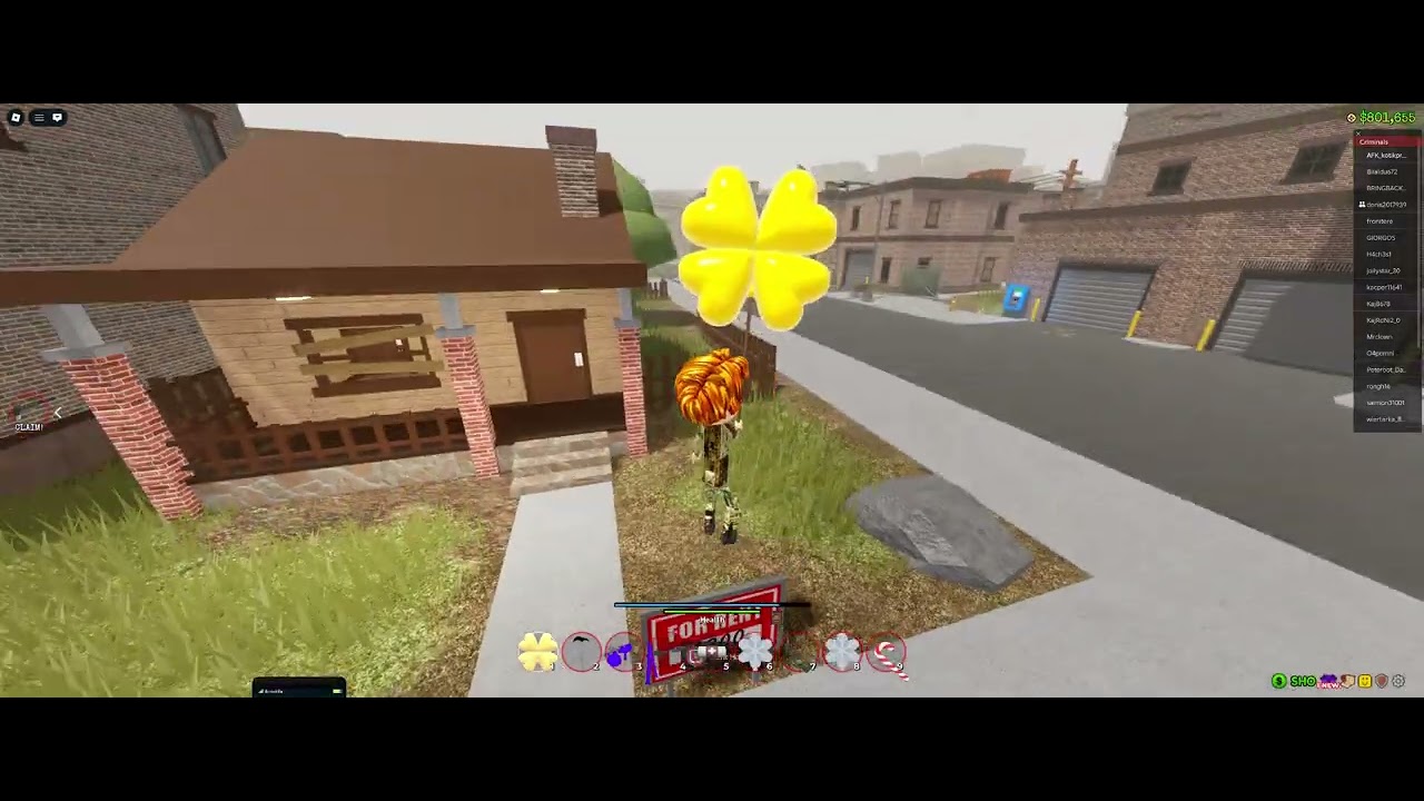 Raiding a server in roblox ohio (pt. 7)