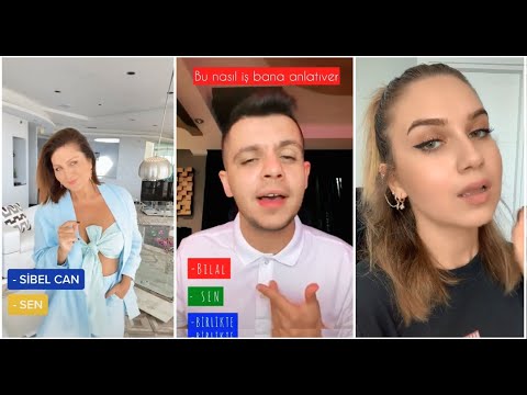 TikTok EN GÜZEL DÜETLER ÜNLÜLER! (Bilal Sonses, Sibel Can, Ece Mumay)