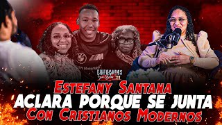 ESTEFANY SANTANA HABLA CLARO DE POR QUE SE JUNTA CON JULIO CESAR SANTANA