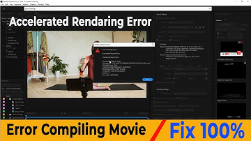 Premiere Pro - ERROR COMPILING MOVIE Easy Fix, "Unable To Render" FIX