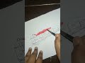 Bangladeshi train drawing 🚆#foryouシ#viralvideochallenge #howtodraw #antorartgallery