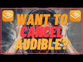 How To Cancel Your Audible Membership - Quick and Easy