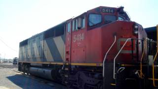 Locomotive Tour Canadian National C40-8M