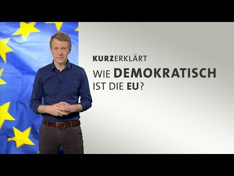 Video: Ist die EU demokratisch gewählt?