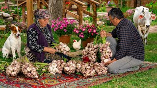 "Preserving the Bounty: Mastering the Art of Harvesting and Pickling Garlic for Year-Round Flavors!"