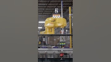 Robotic dual line tracking for case packaging #Shorts #robotics