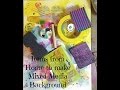 Using items from HOME in your mixed media